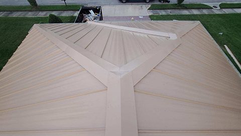 Metal roof project