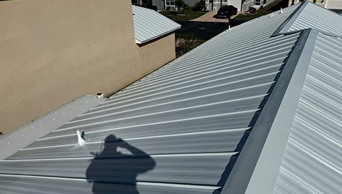 Metal roof project