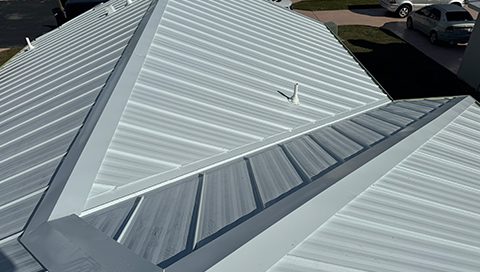 Metal roof project