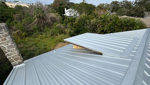 Metal roof project