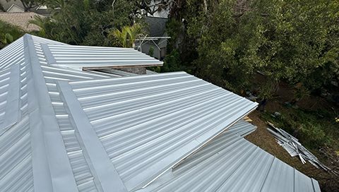 Metal roof project