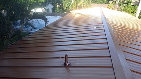 Metal roof project