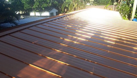 Metal roof project