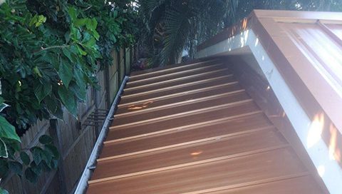 Metal roof project