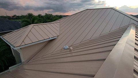 Metal roof project
