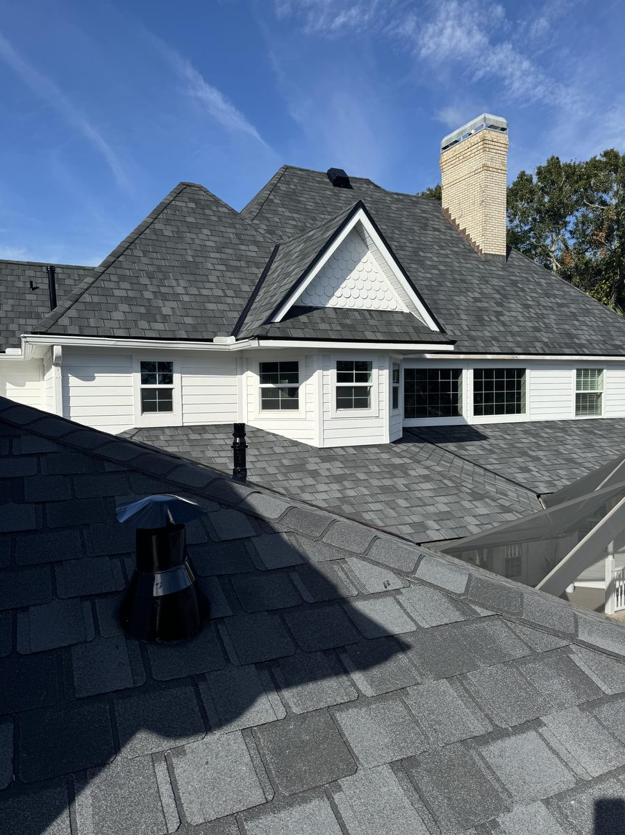 Shingle roof project