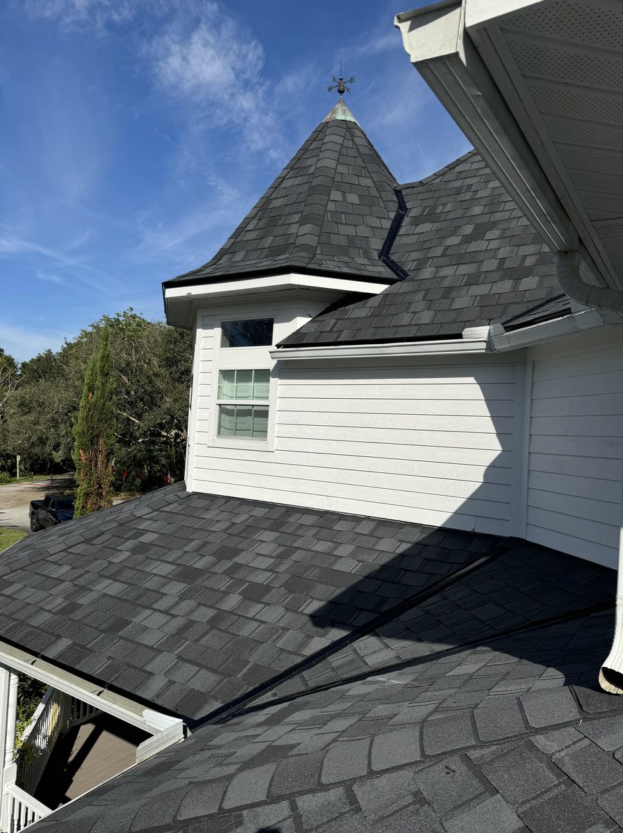 Shingle roof project