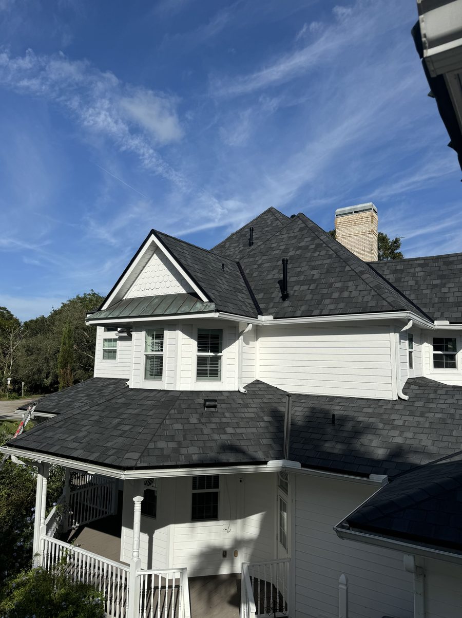 Shingle roof project