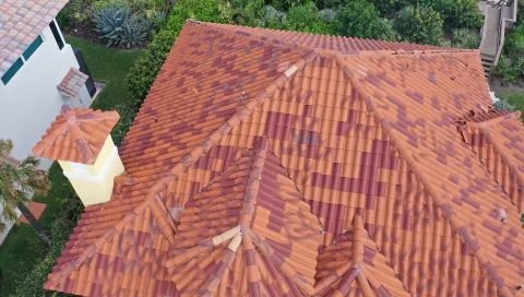 Tile roof project