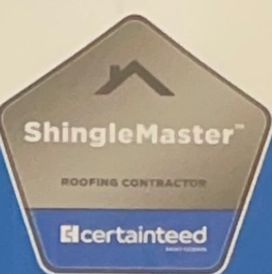 CertainTeed ShingleMaster certification badge